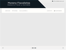 Tablet Screenshot of contablemoreno.com